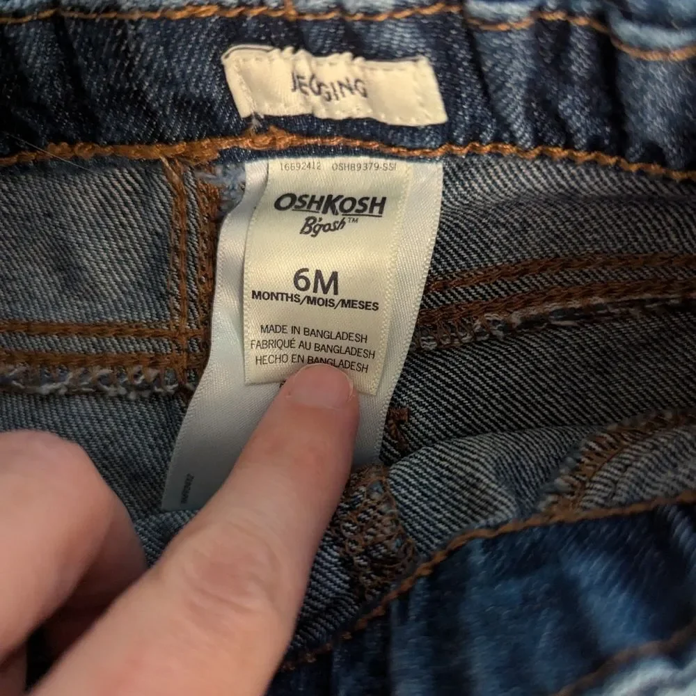 OshKosh Jeggings Size 6 Months